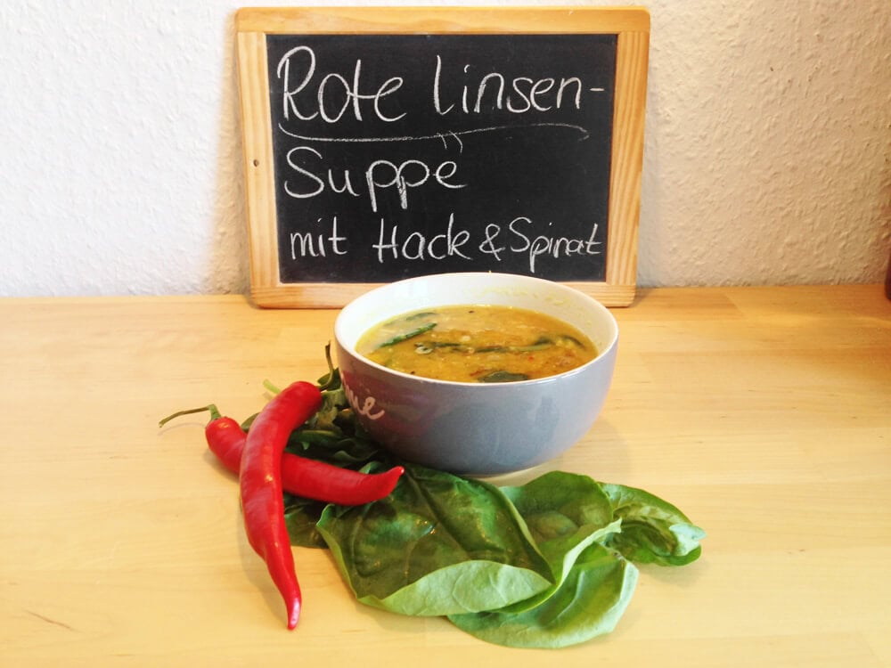 rote linsen suppe