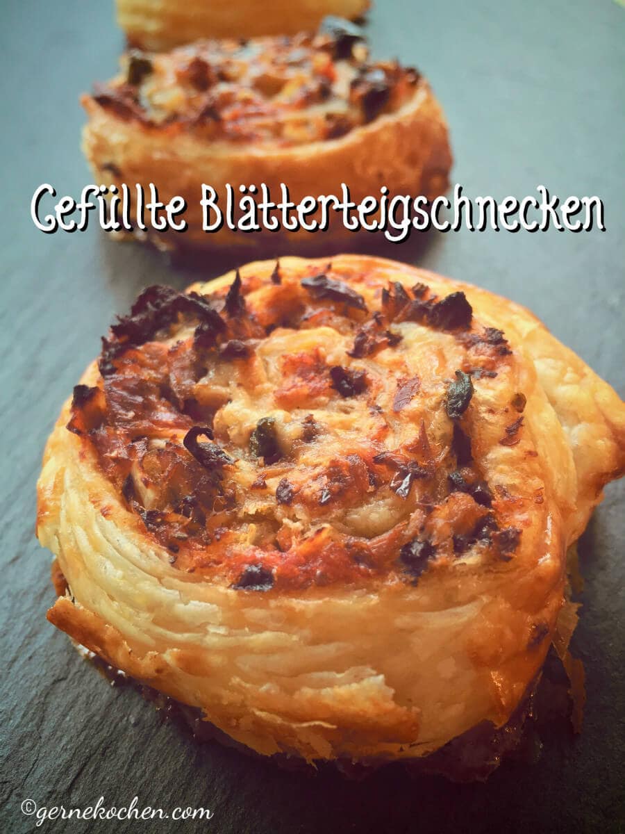 Diese gefüllte Blätterteigschnecken ist eines unserer Lieblingsgerichte von Frank Rosin.