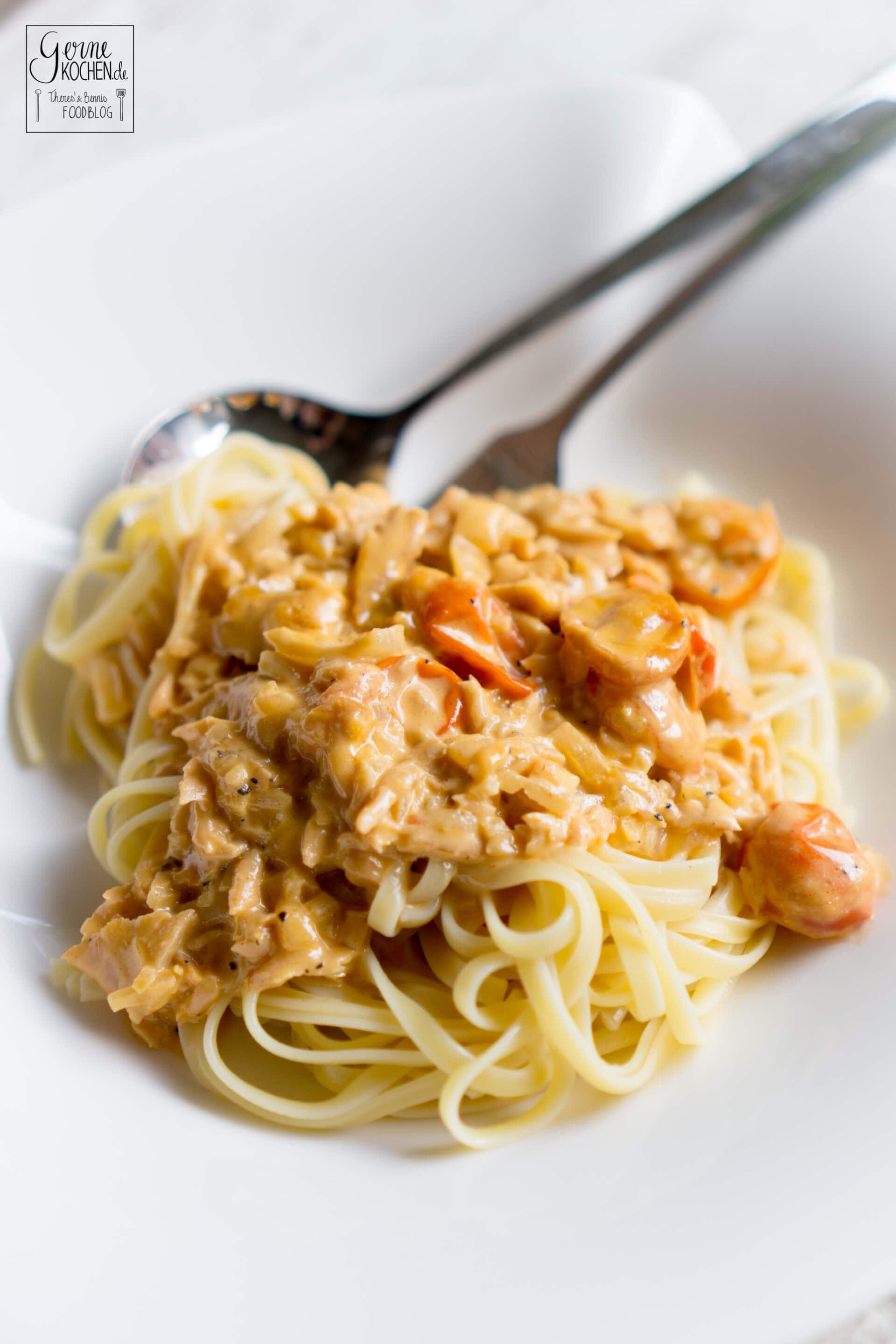 Räucherlachssauce