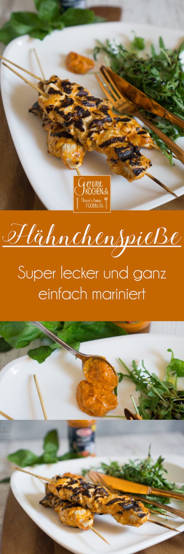 Hähnchenspieße
