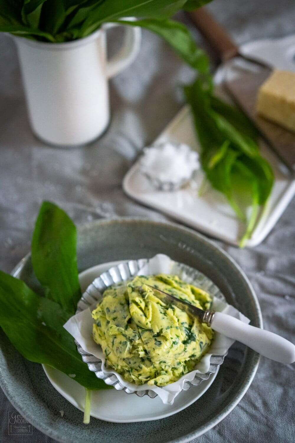 Bärlauch-Parmesan-Butter