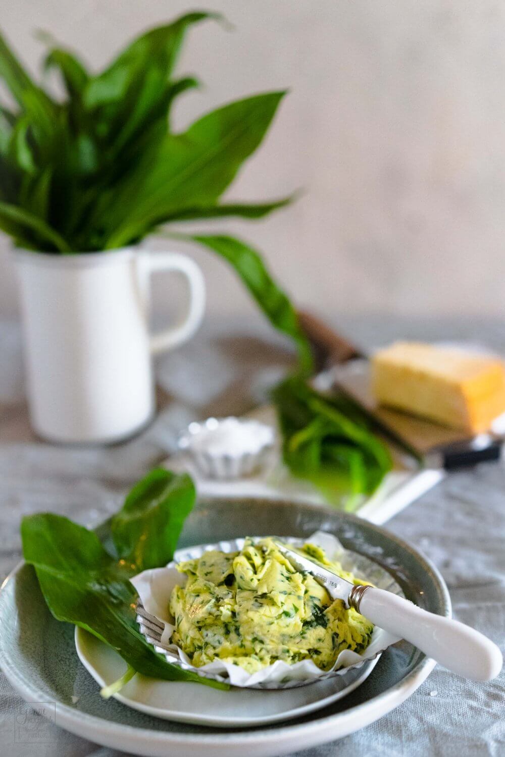 Bärlauch-Parmesan-Butter