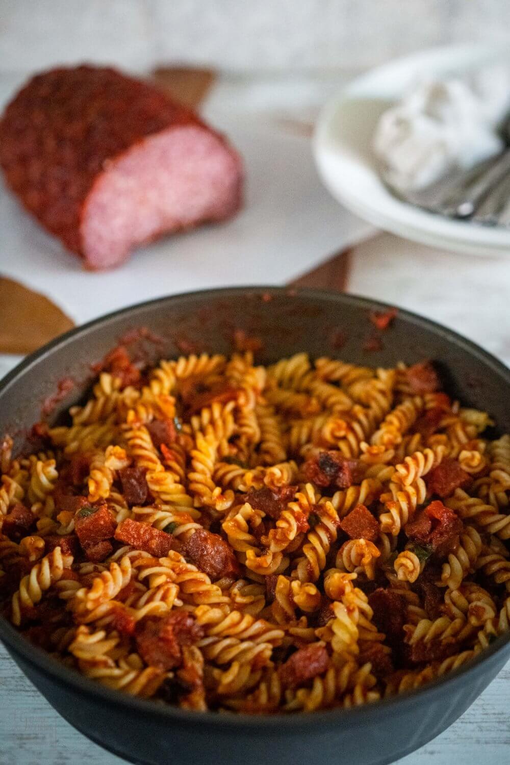 Aoste pikante Pasta