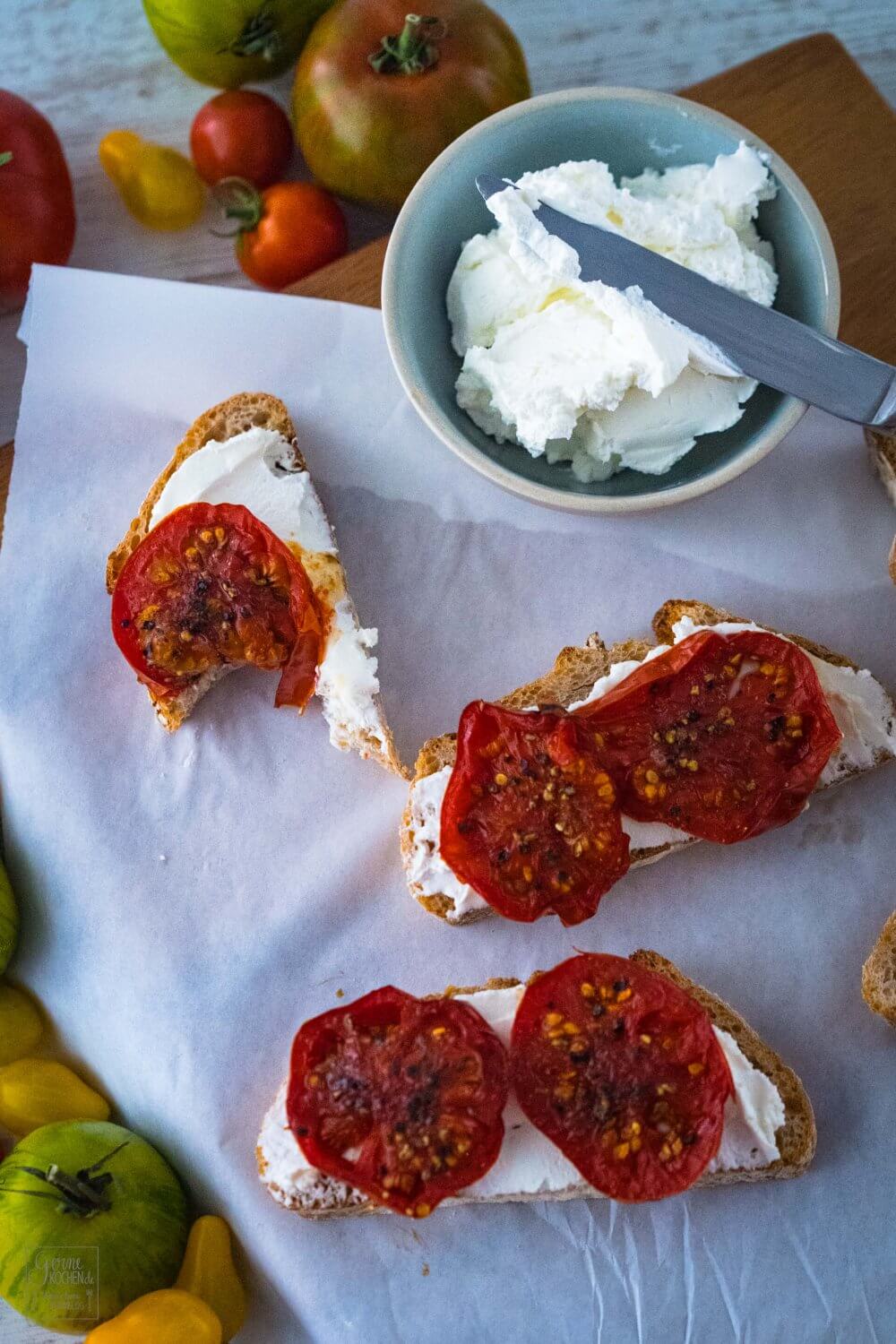karamellisierte Tomaten