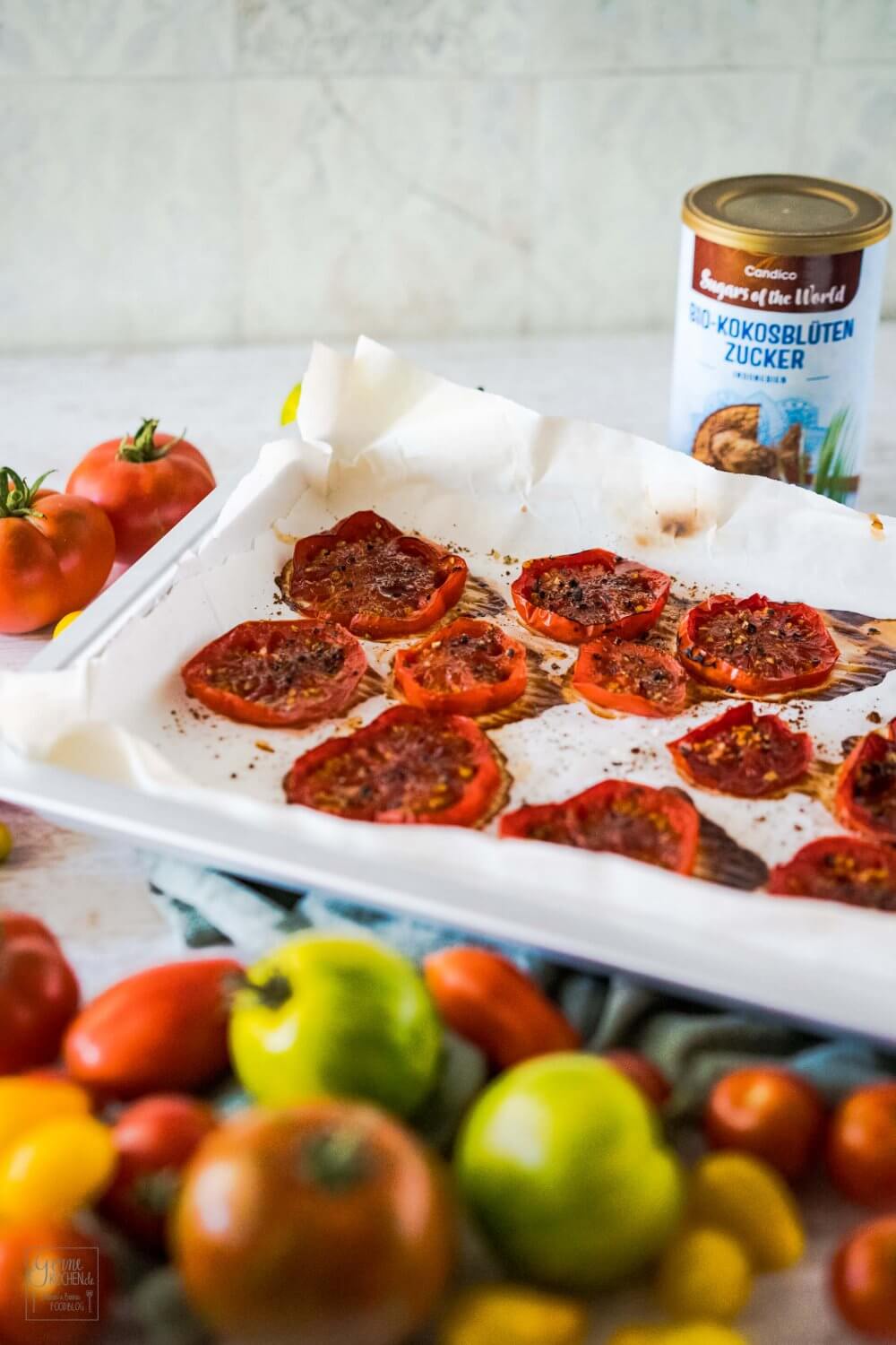 Karamellisierte Tomaten