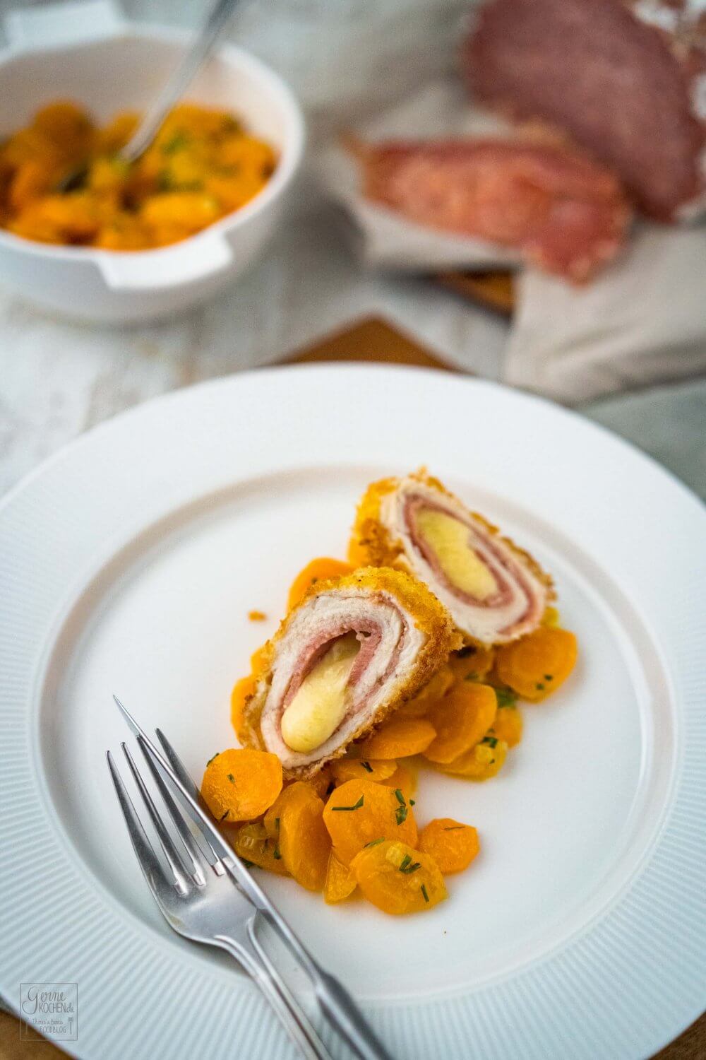Aoste Cordon Bleu Röllchen