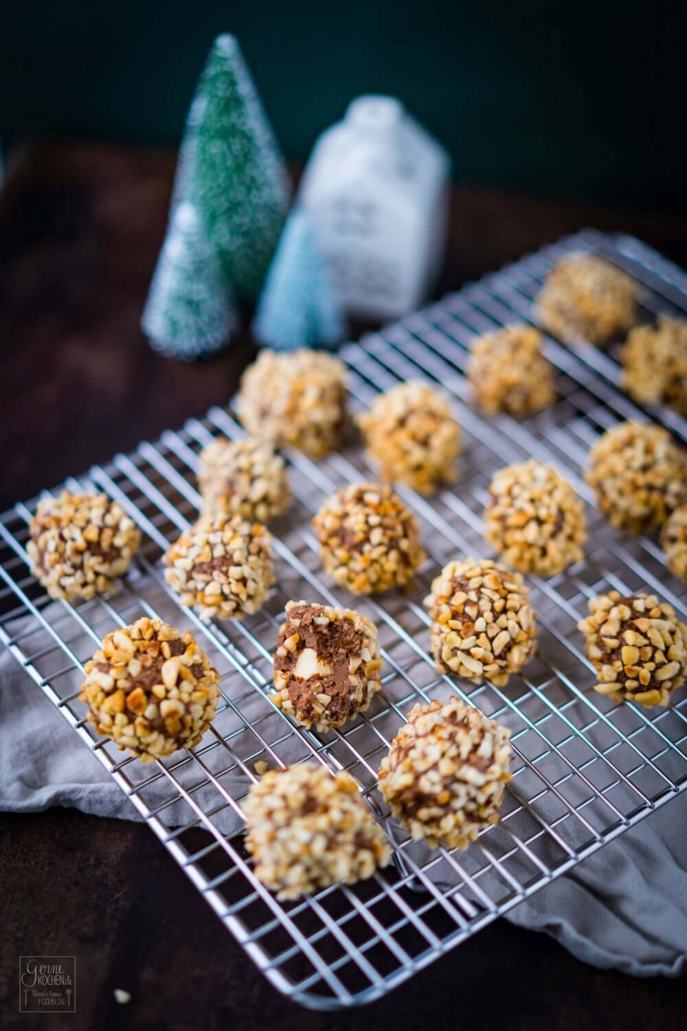 Nuss-Nougat-Pralinen