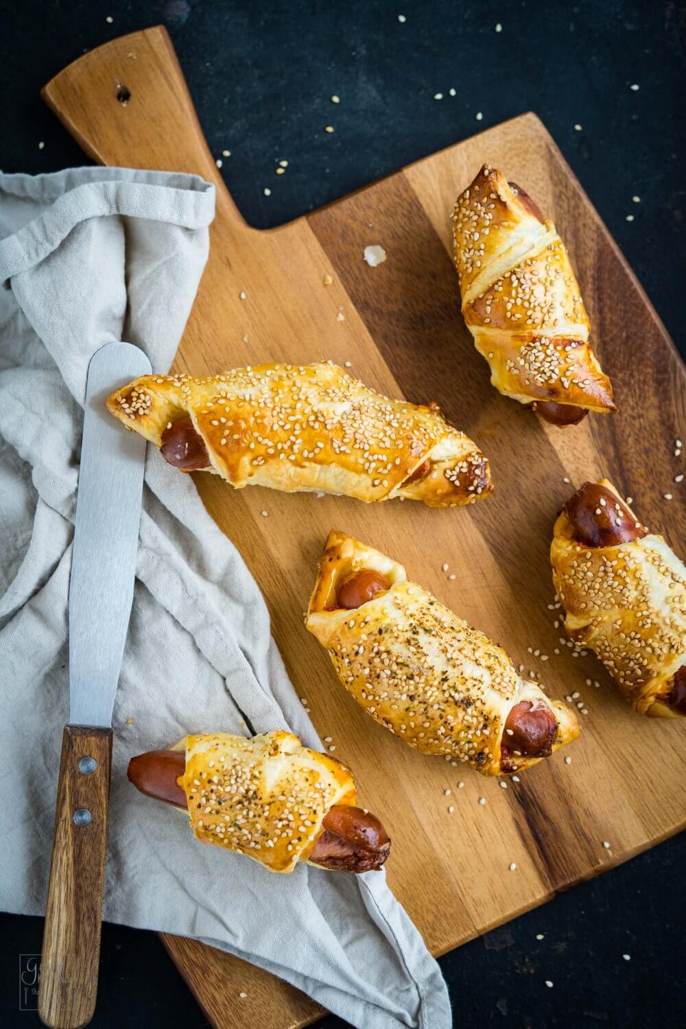 Hot Dog Croissants
