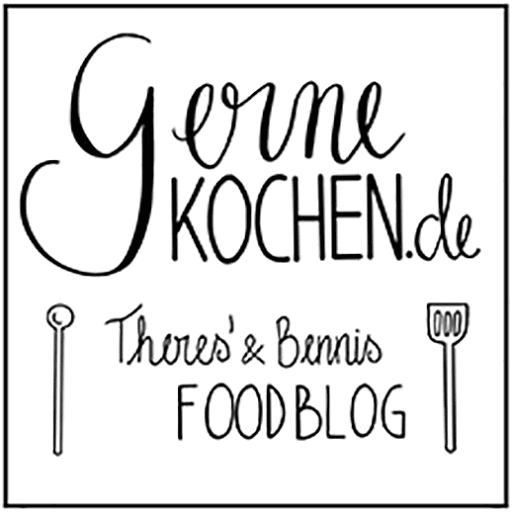 Hier noch einmal unser GerneKochen.de Logo in etwas kleiner.