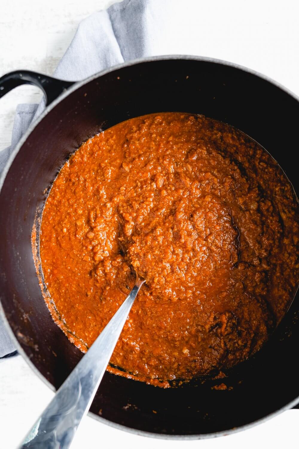 vegetarische bolognese