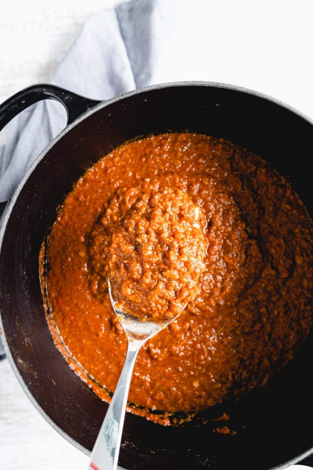 vegetarische bolognese
