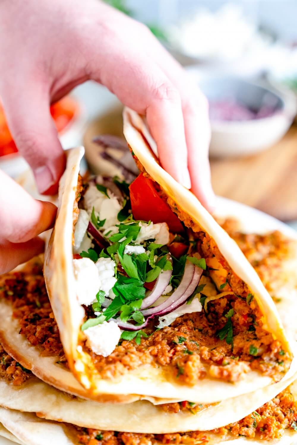 Lahmacun Türkische Pizza