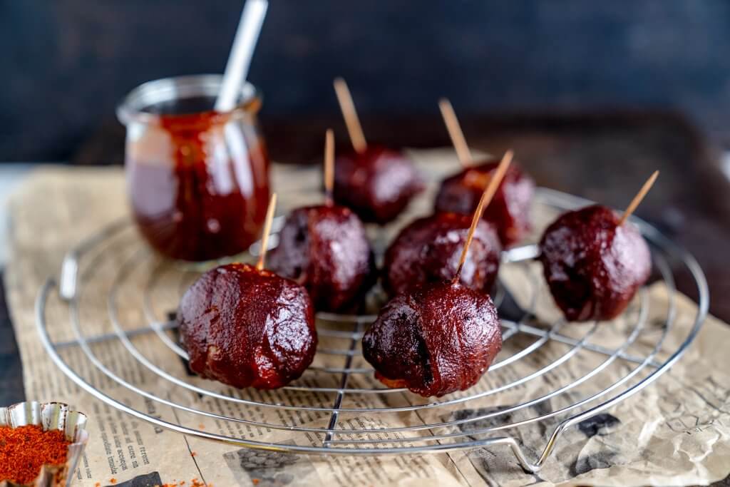 BBQ Sauce mit Moinkballs. Was besseres gibt es fast nicht.