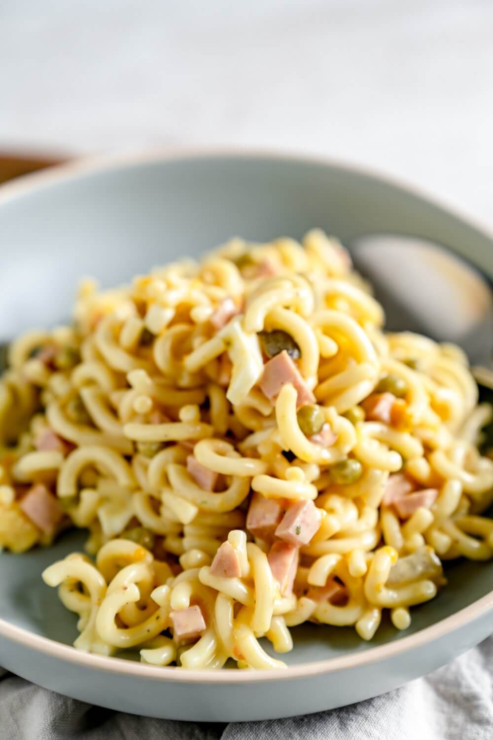Klassischer Nudelsalat