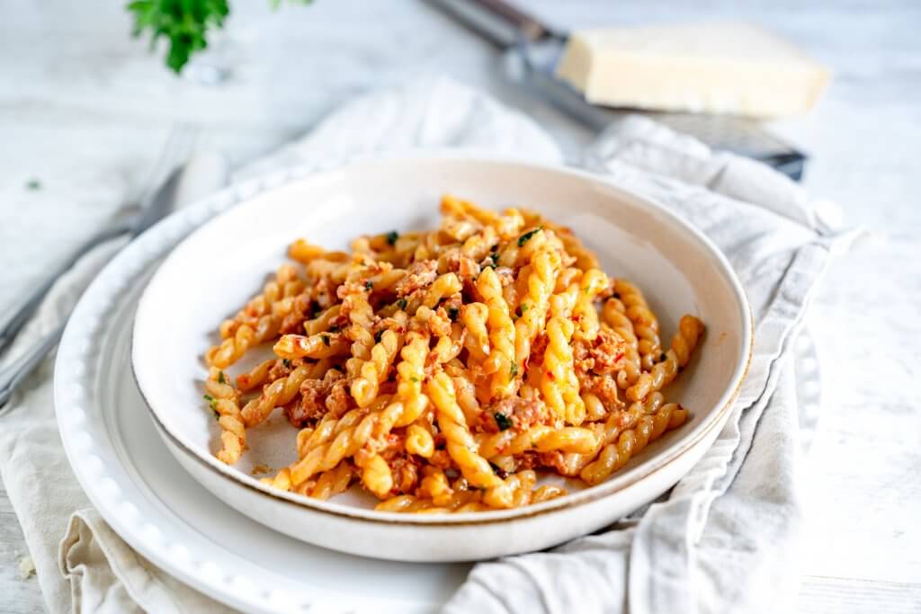 Pasta mit Salsiccia
