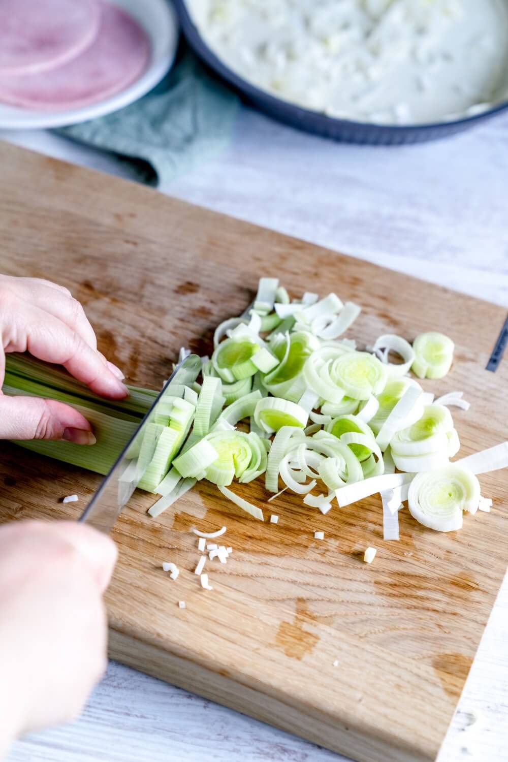 Lauch-Schinken-Quiche