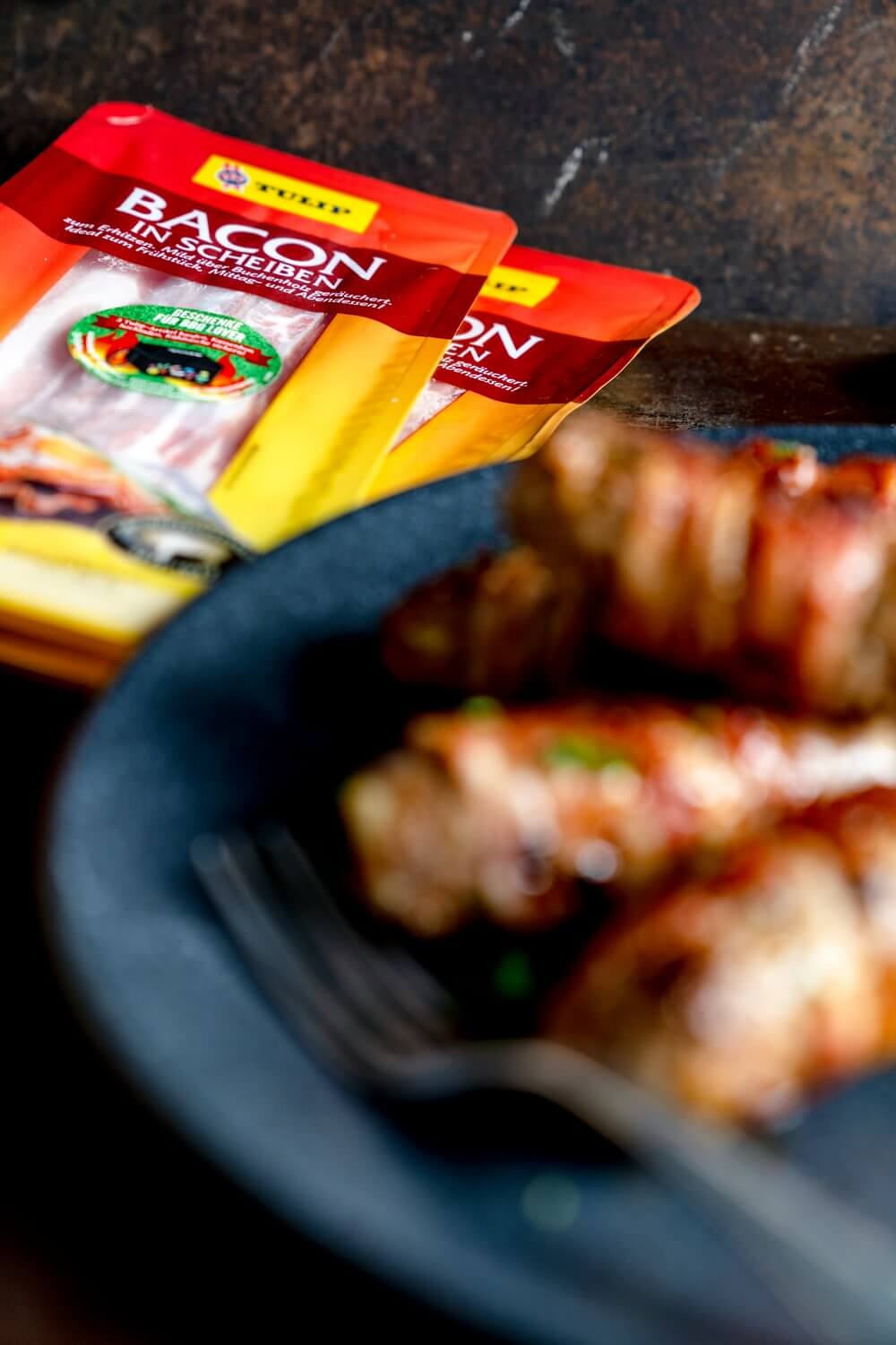 Cevapcici mit Bacon