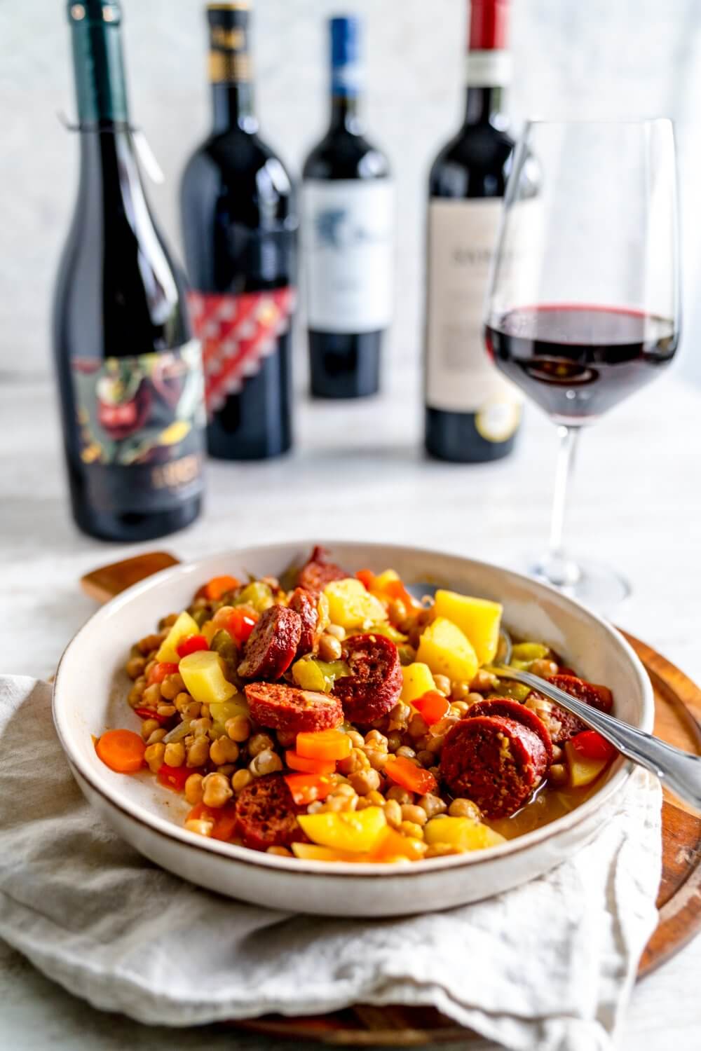 Chorizo-Kichererbsen-Eintopf