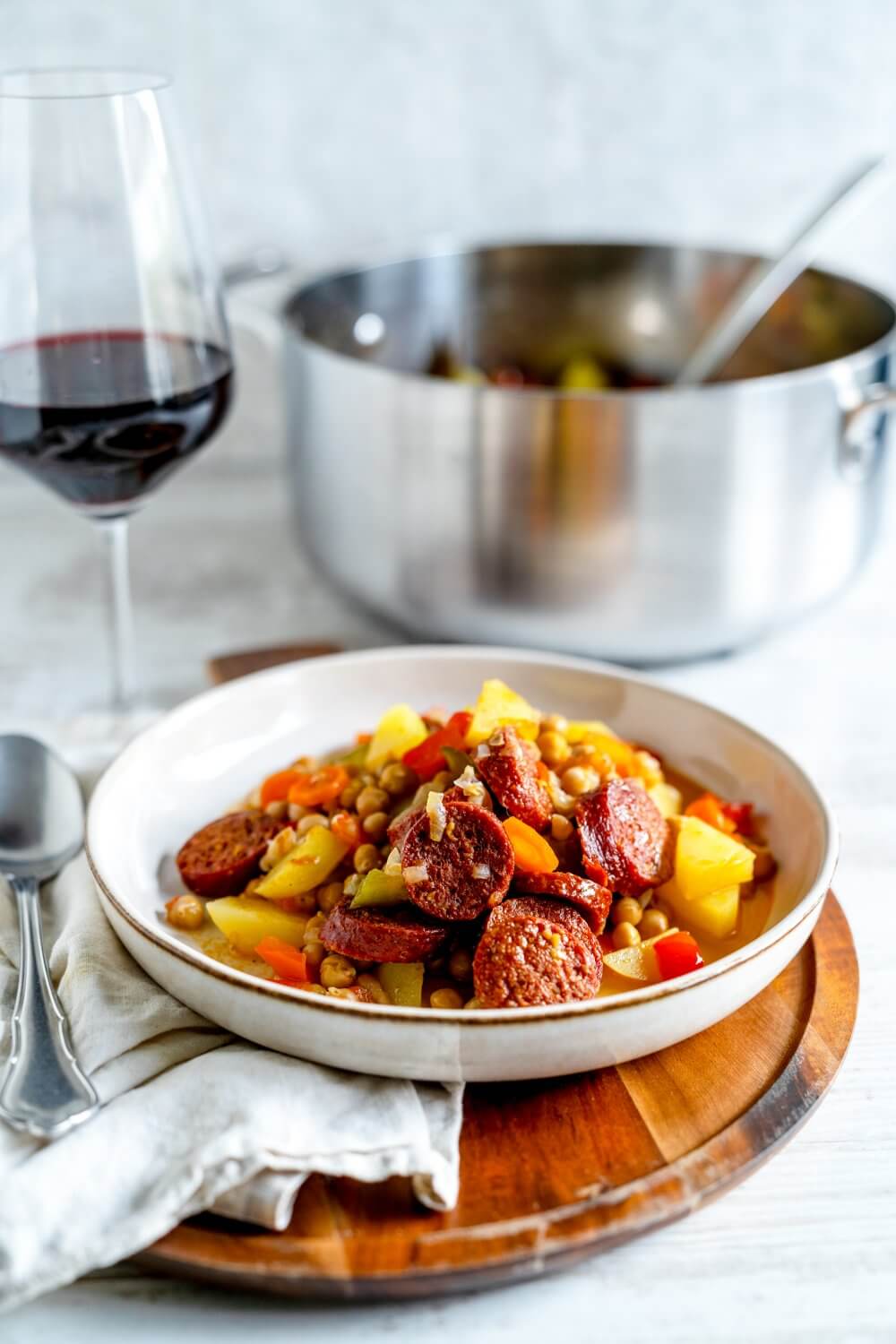 Chorizo-Kichererbsen-Eintopf