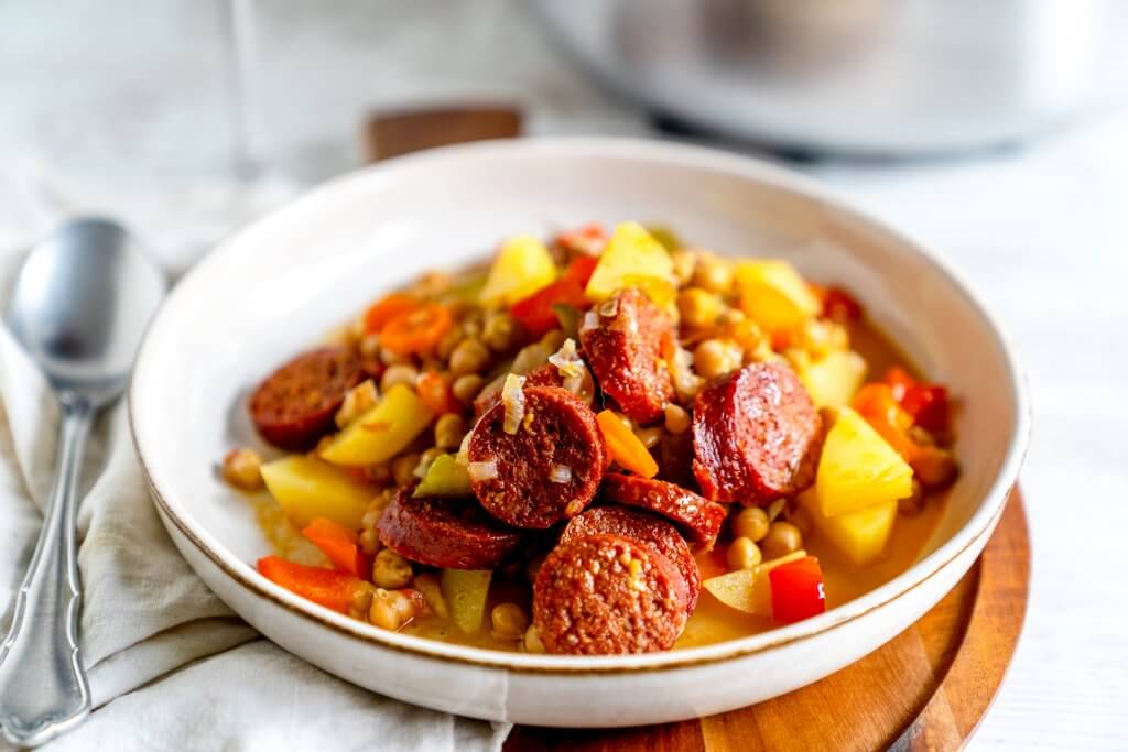 Chorizo-Kichererbsen-Eintopf