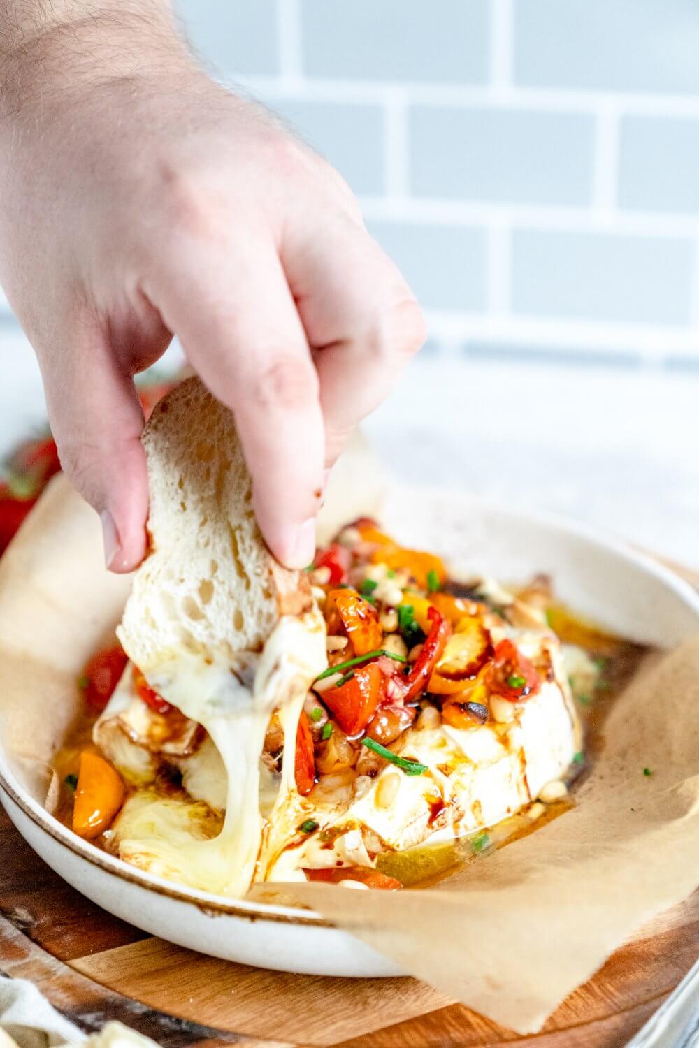 Gebackener Camembert