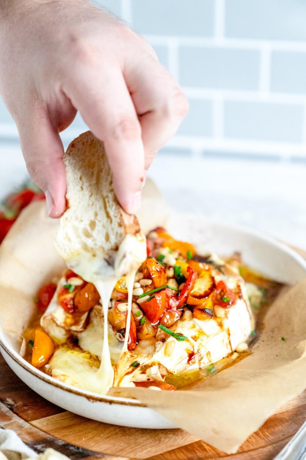 Gebackener Camembert