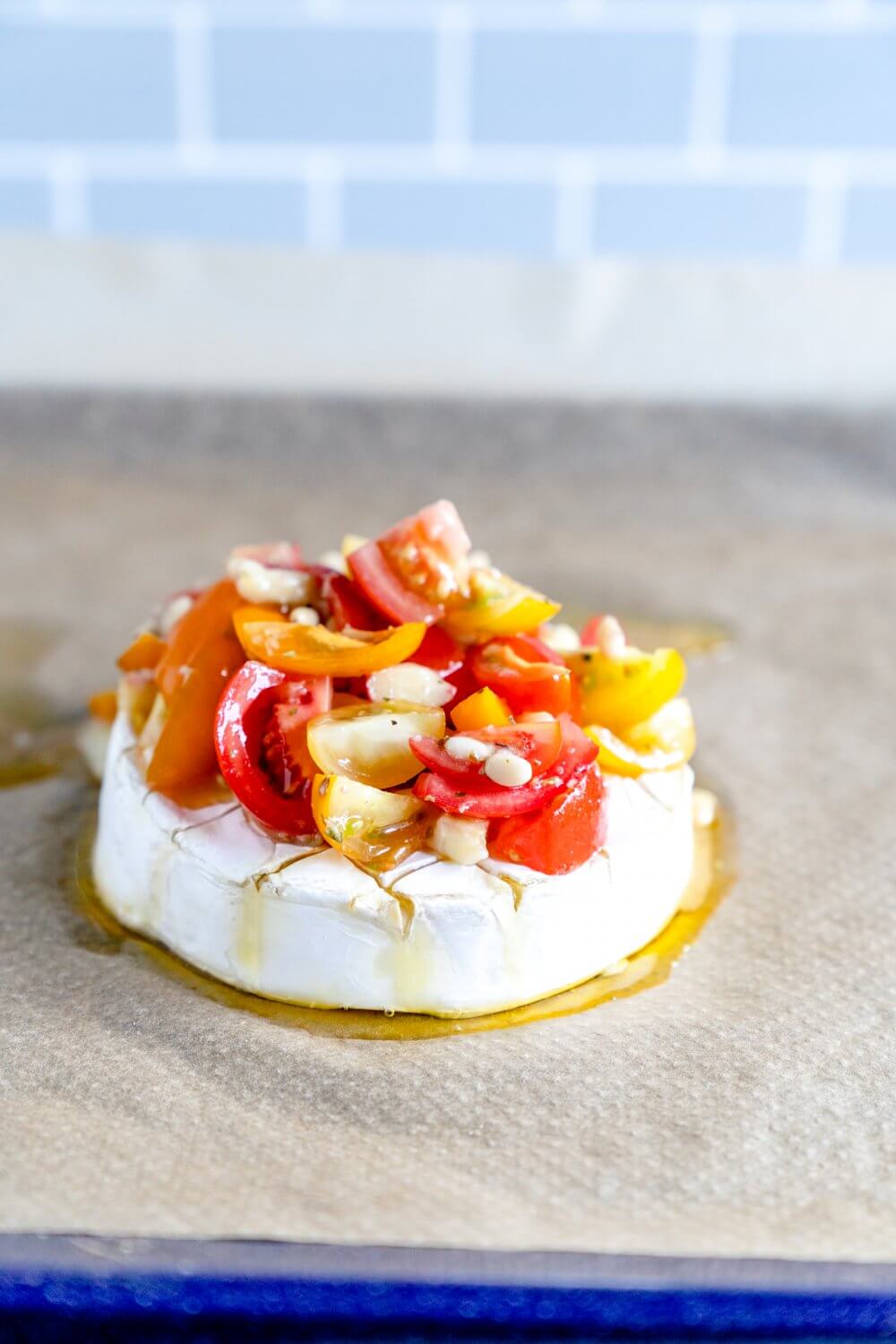 Gebackener Camembert