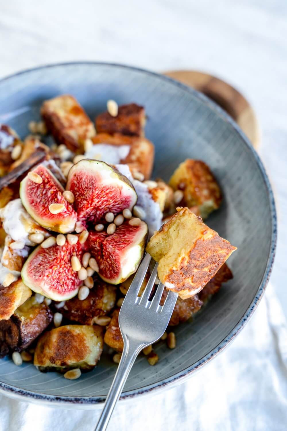Diese Frühstück ist lecker und gesund.
