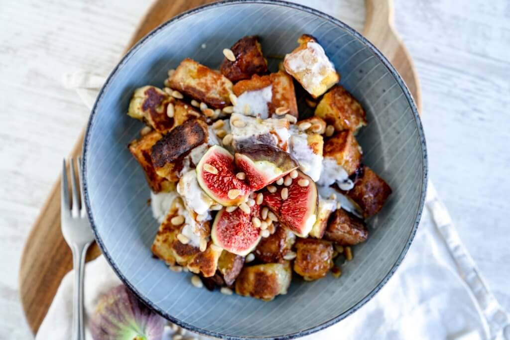 French Toast Würfel sind nicht nur ein top Frühstück, sondern auch eine mega leckere Nachspeise.