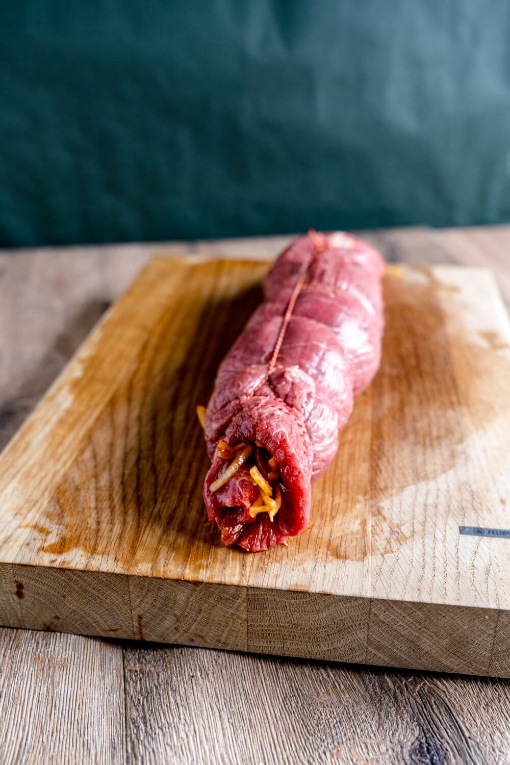 Der Flank Steak Rollbraten ist ein Schmorgericht, das bisher jeden überzeugt hat.