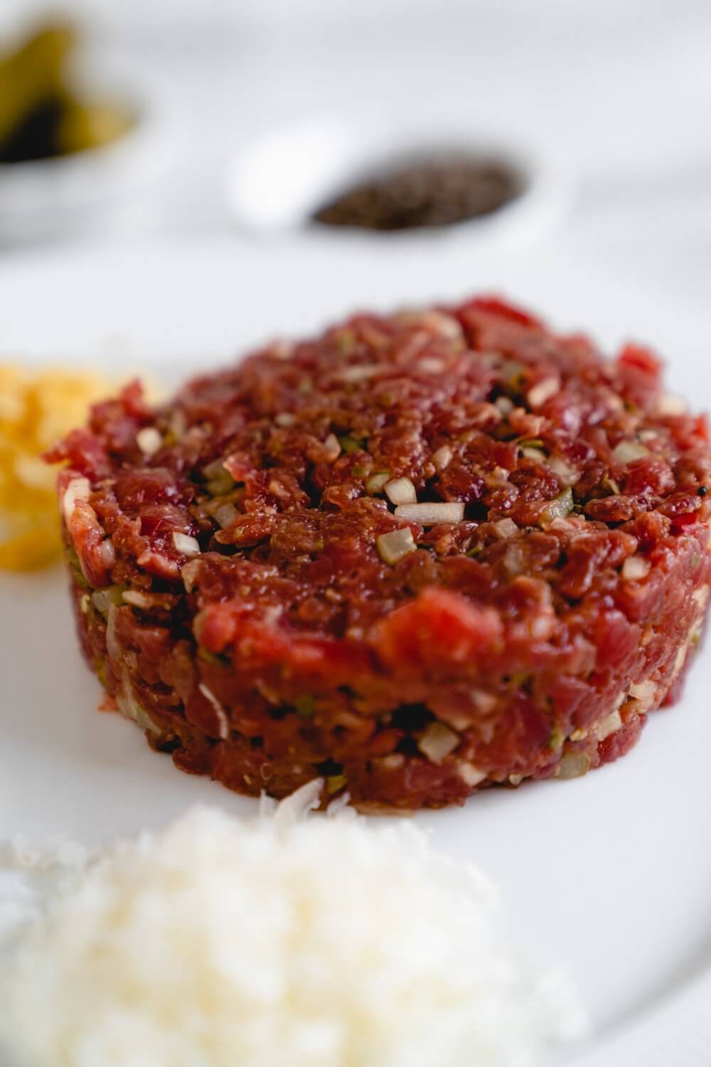Tatar vom Rinderfilet ist schon was ganz besonderes.