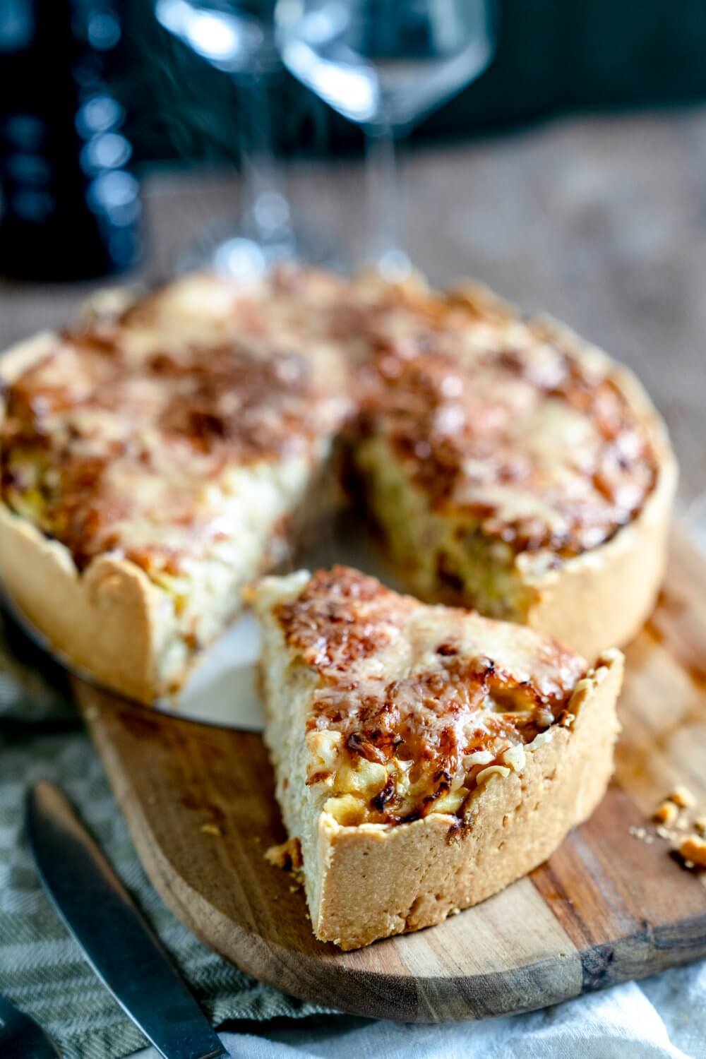 Wirsingquiche ist ein wunderbares Gericht im Herbst und Winter.