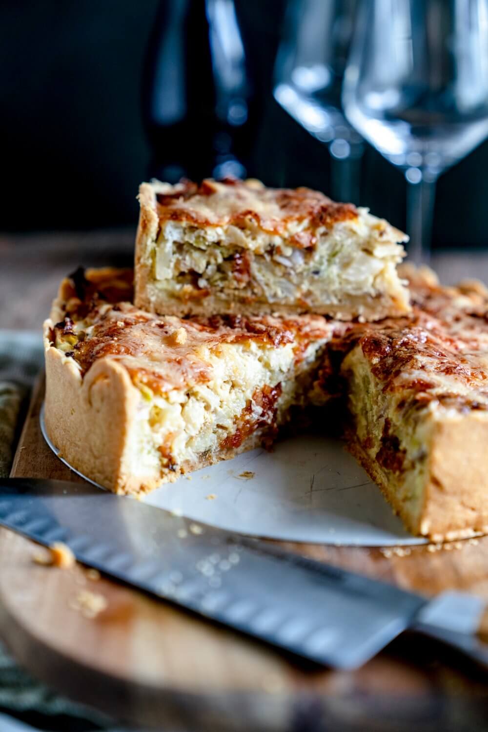 Quiches finde ich super, da sie sich auf alle möglichen Arten abwandeln lassen.