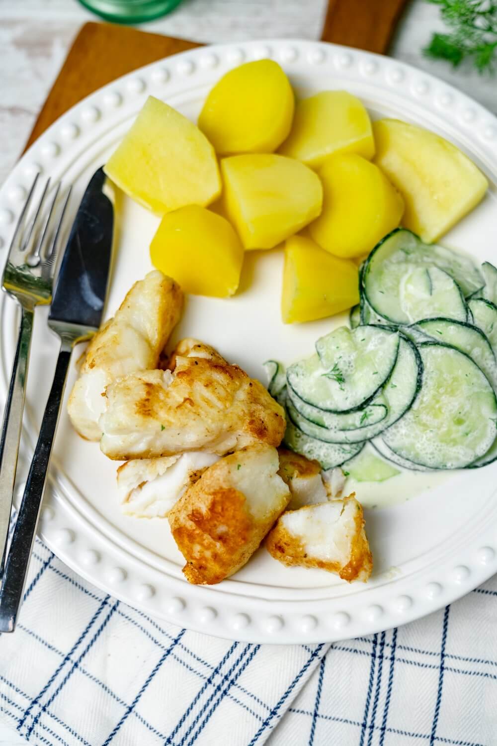 Auch die Kleinen lieben den Fisch.