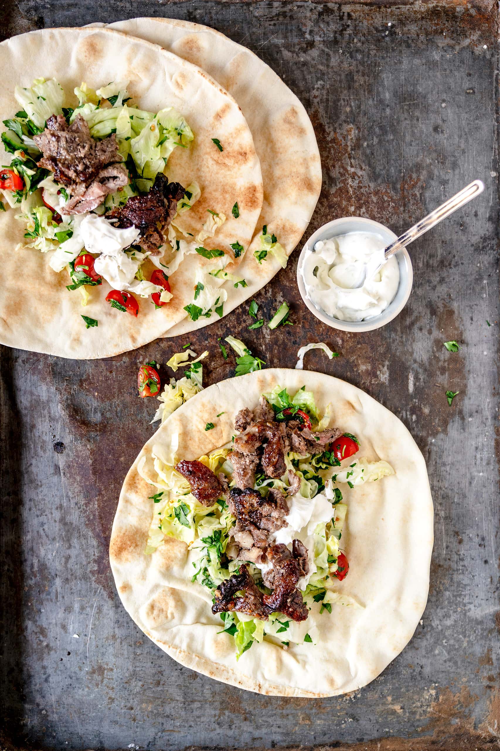 Diesmal wollen wir das Shawarma auf dem grill zubereiten.