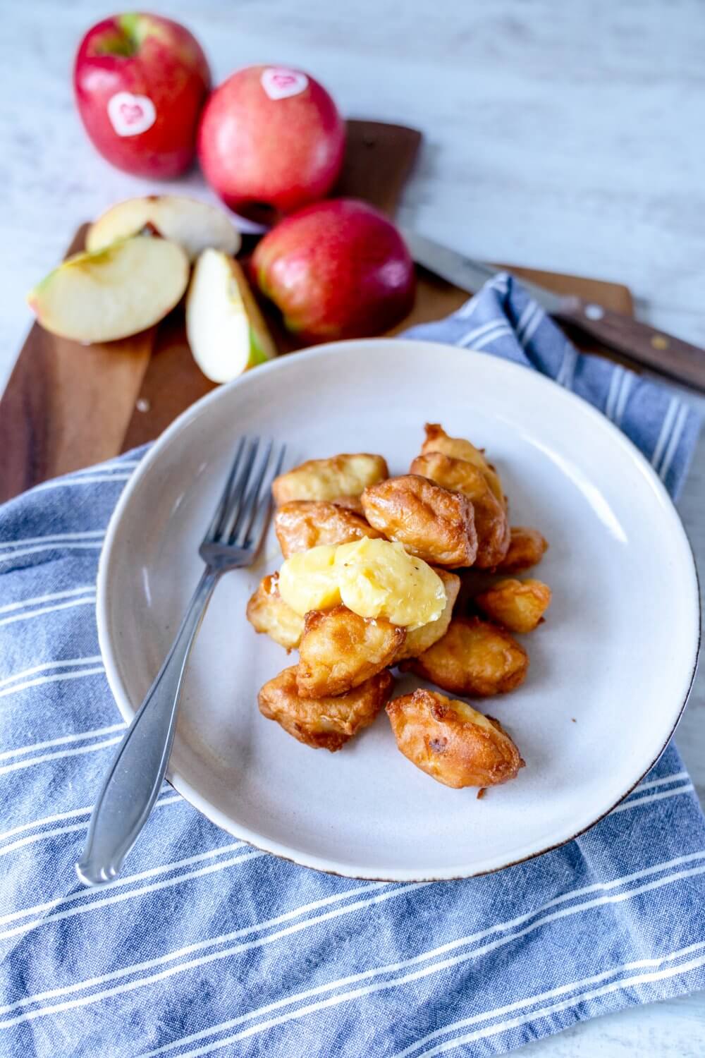 Die Apple-Bites überzeugen geschmacklich und optisch.