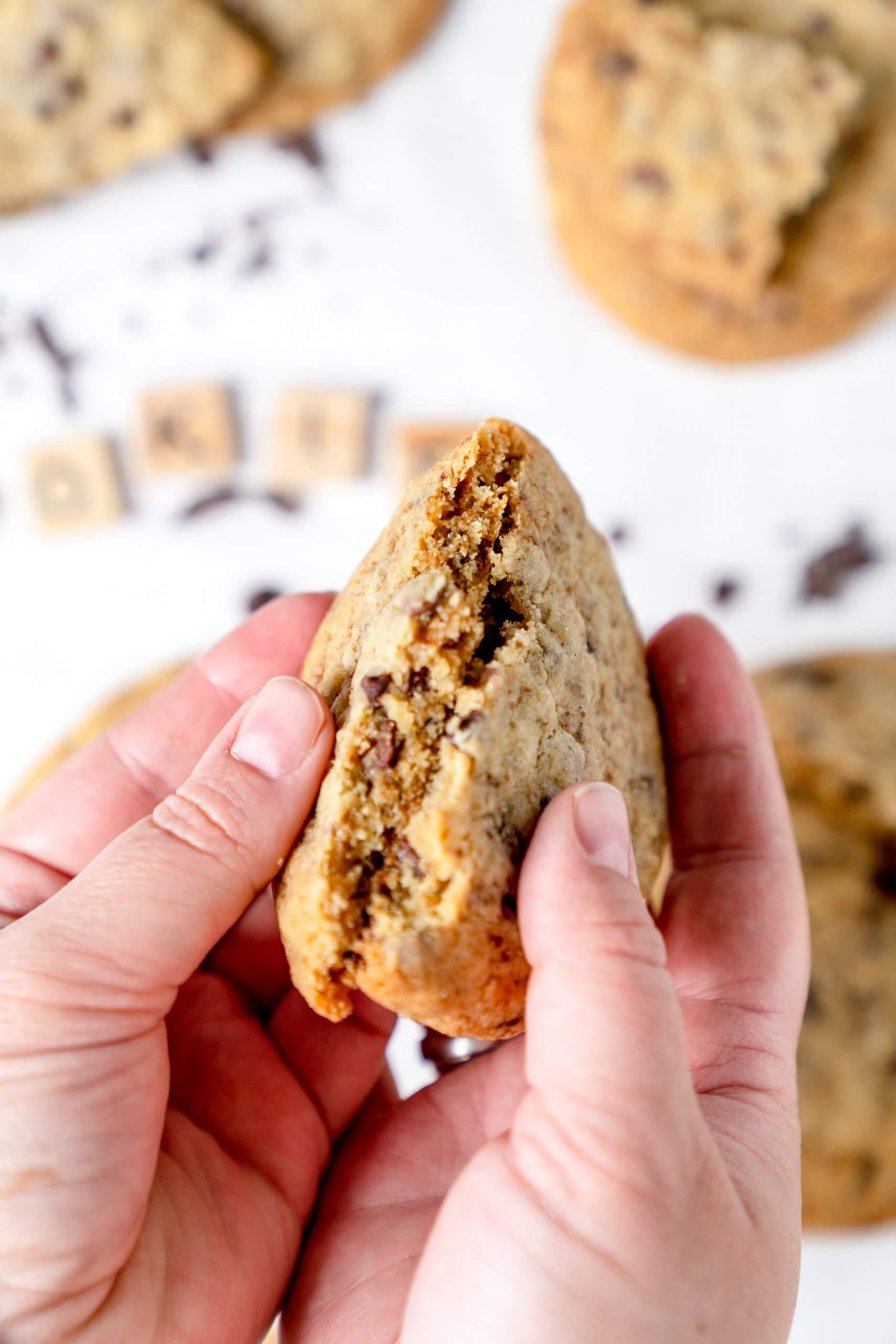 Die Chocolate Chip Cookies sind wohl die Klassiker unter den Cookies.