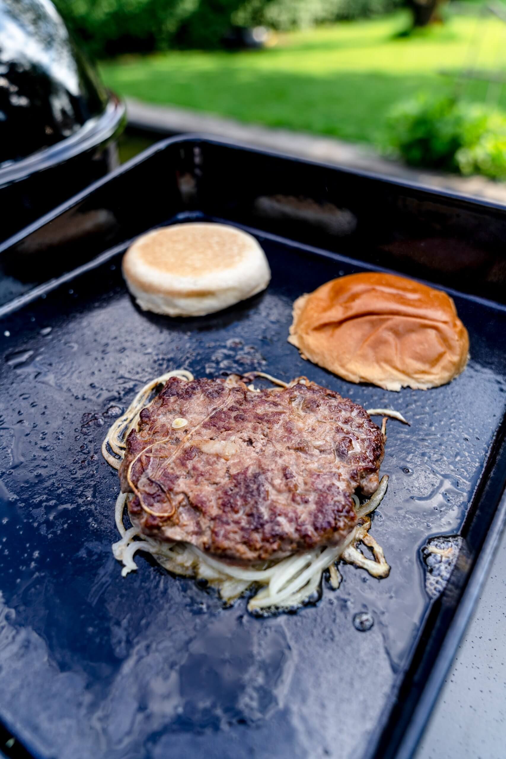 Und nicht vergessen beide Seiten zu braten.