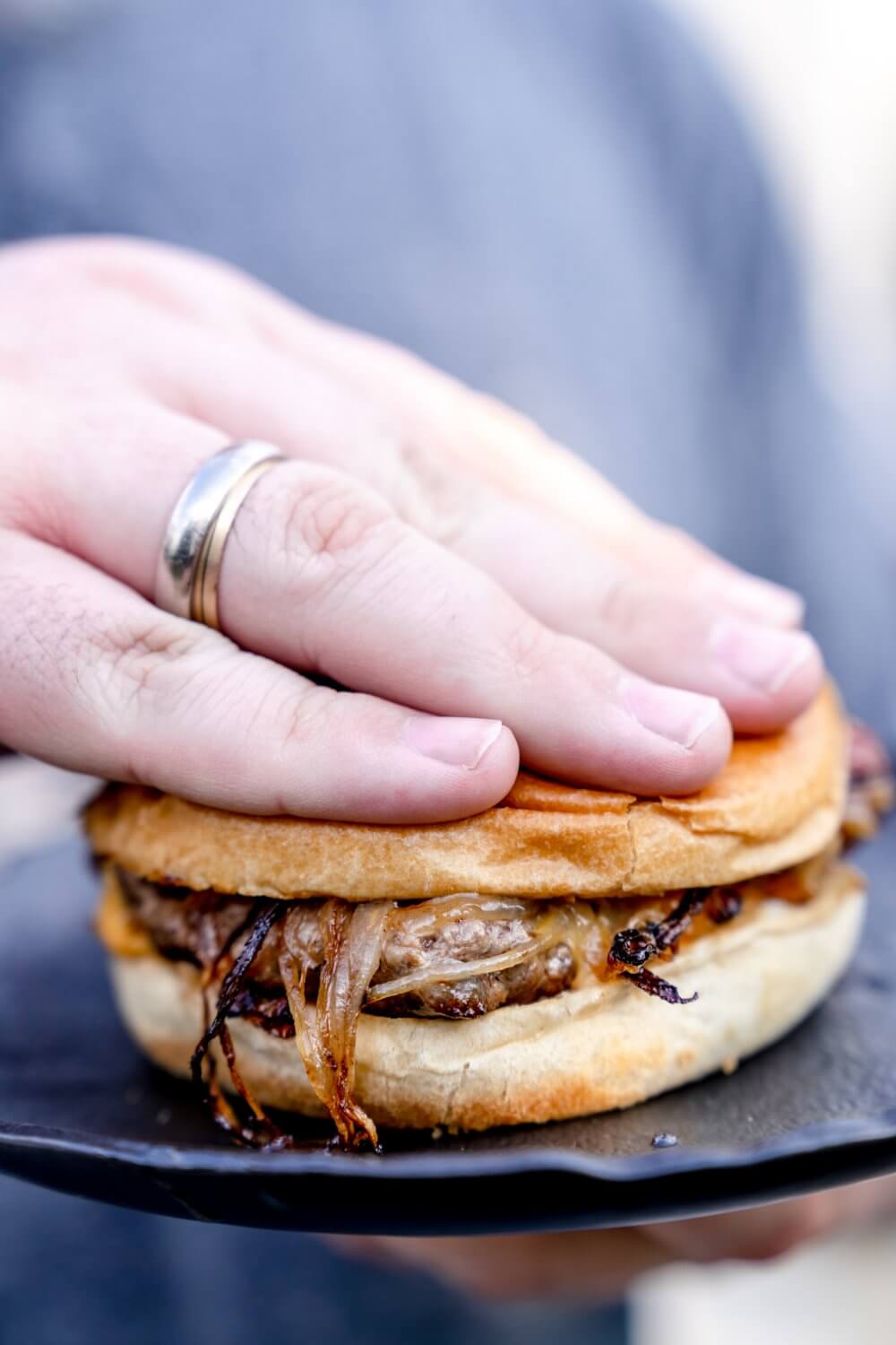 Et voila, der perfekte Burger!