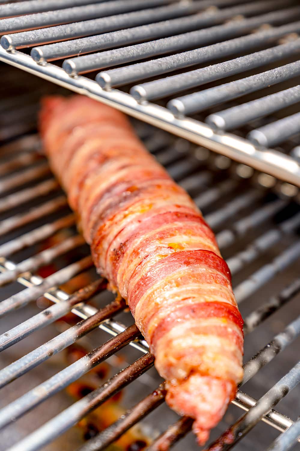 Schweinefilet im Baconmantel ist ein wahrer Hochgenuss.