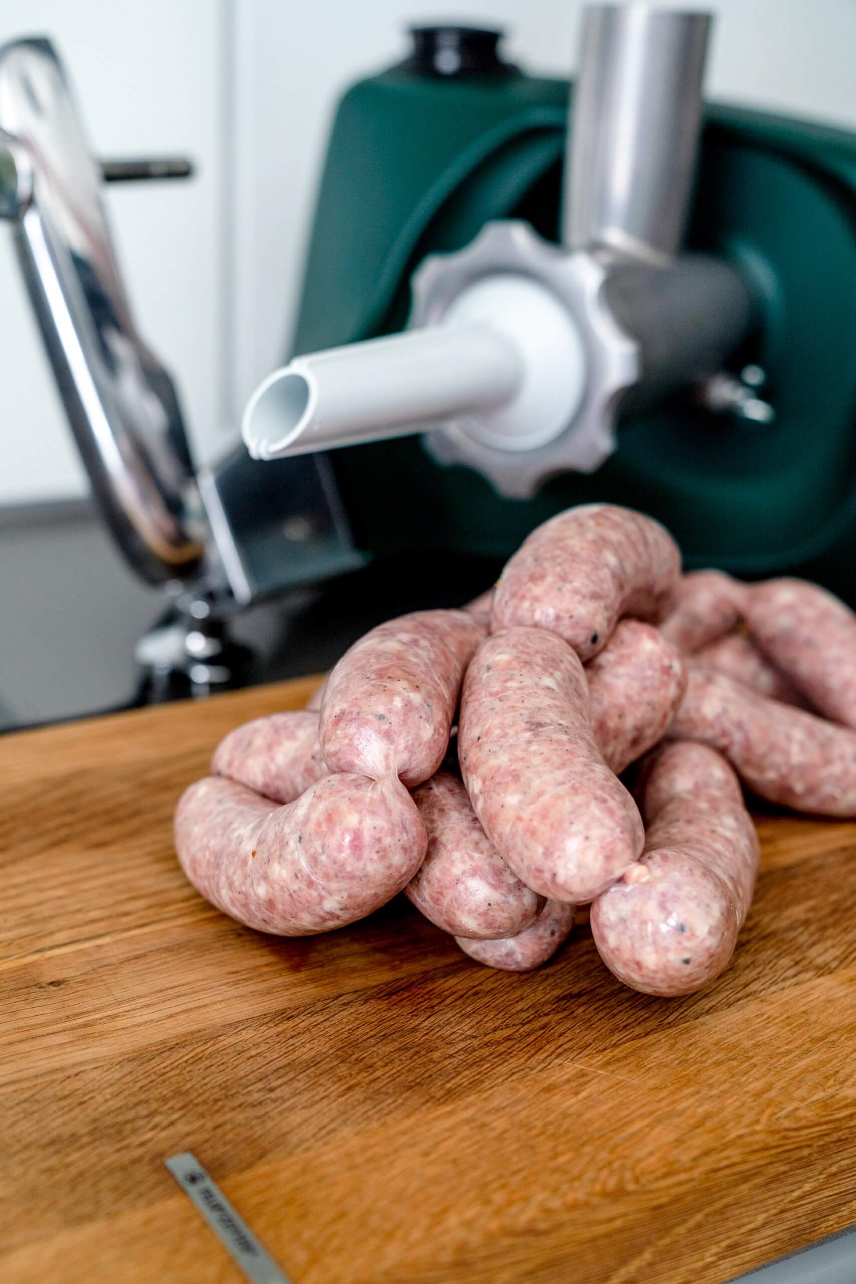 Seht euch die Salsiccia Prachtkerle an - so soll aussehen