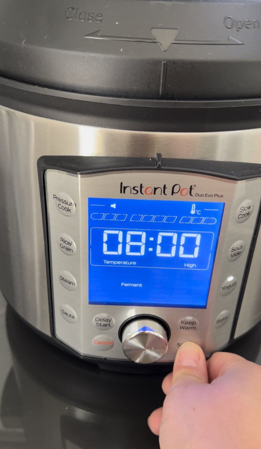 Ihr könnt beim Instant Pot wirklich alle Funktionen nutzen und es klappt.