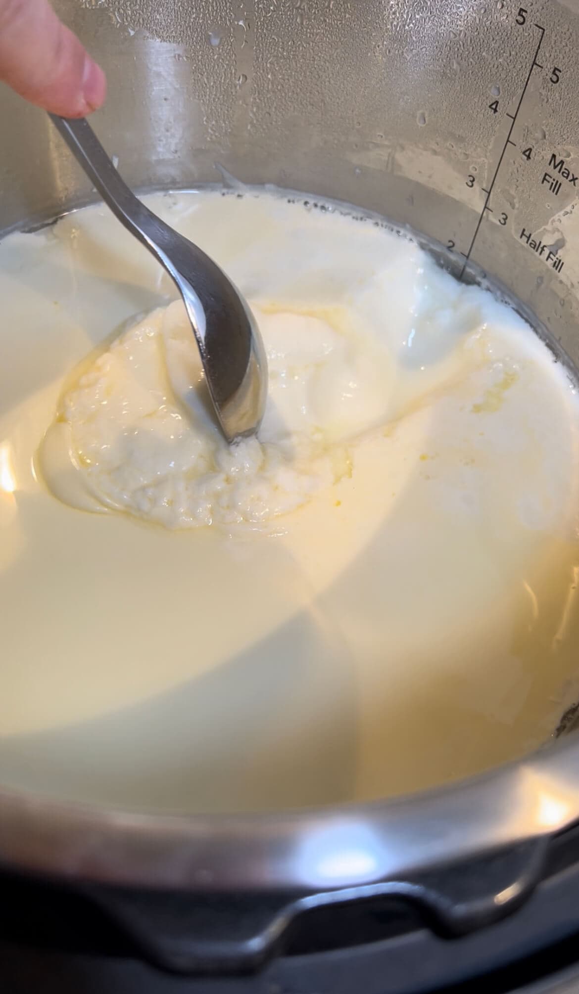 Man braucht tatsächlich nicht viel für den Cherry Frozen Joghurt.