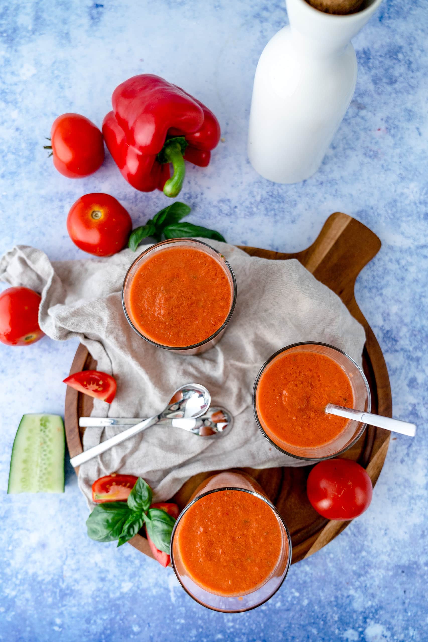 Gazpacho ist gerade im Sommer einfach super.