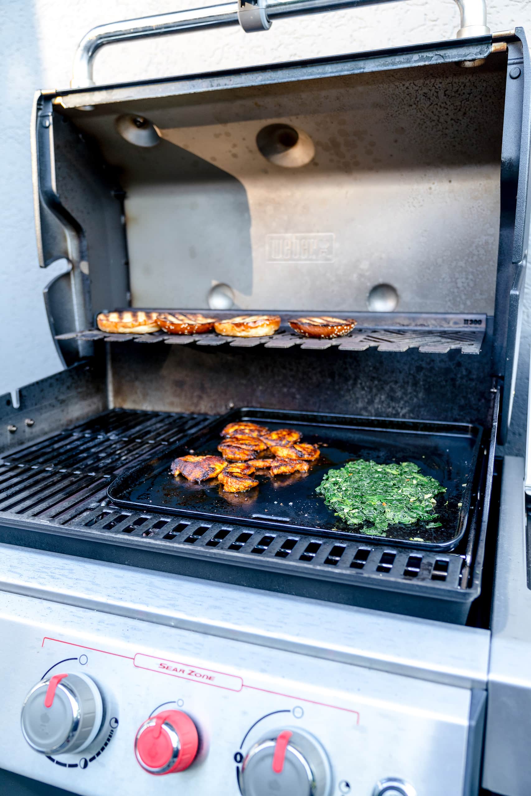 Wir haben zwar einen Elektrogrill, aber auch darauf wird die Textur super.