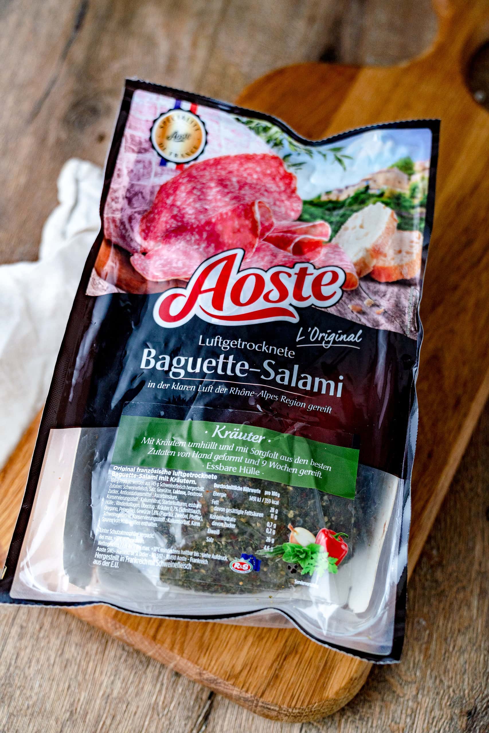 Die Kräuter Baguette-Salami könnt ihr online kaufen.