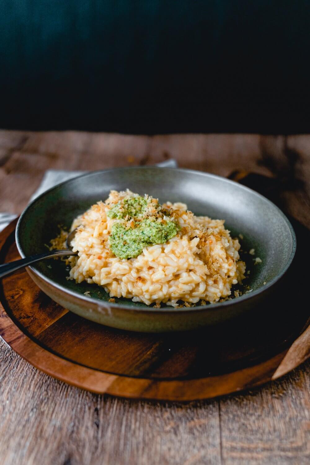 Dieses veganes Risotto ist einfach fantastisch.