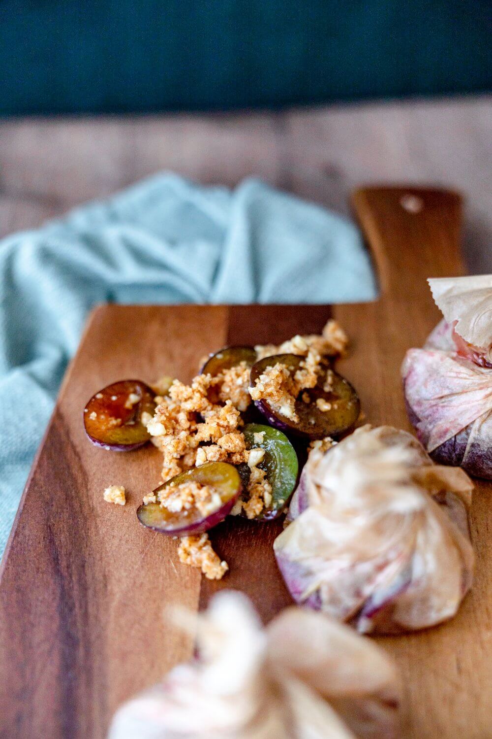 Dieser Nachtisch ist praktisch ein Mini-Crumble in schnell.