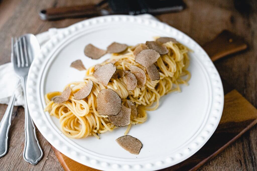 Trüffelpasta ist ein richtiges Genießeressen.