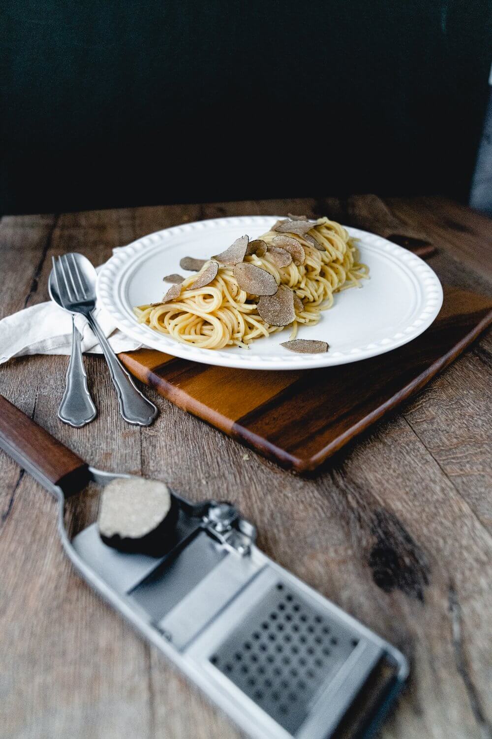 Trüffelpasta ist ein absolutes Highlightgericht für alle Fans des Pilzes.